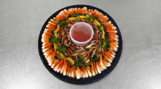 Mixed shrimp and crab